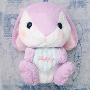 Jumbo Amuse Pote Usa Bunny Rabbit Plush